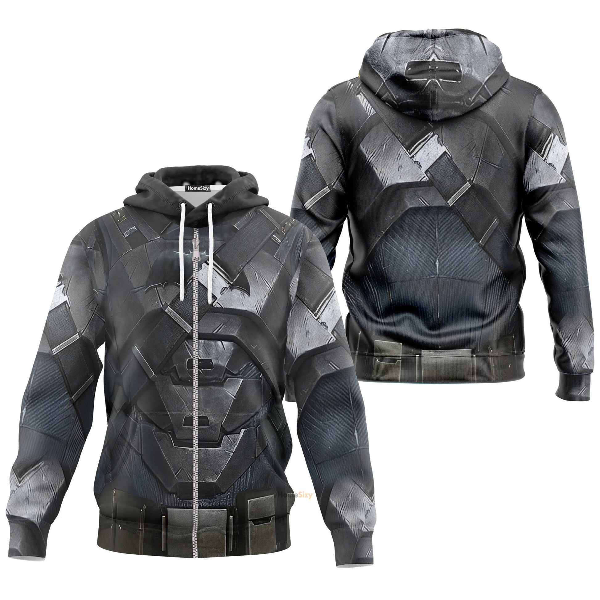  DC Batman's Bulky Power Suit Custom Cosplay Costume Hoodie QT302035Hf