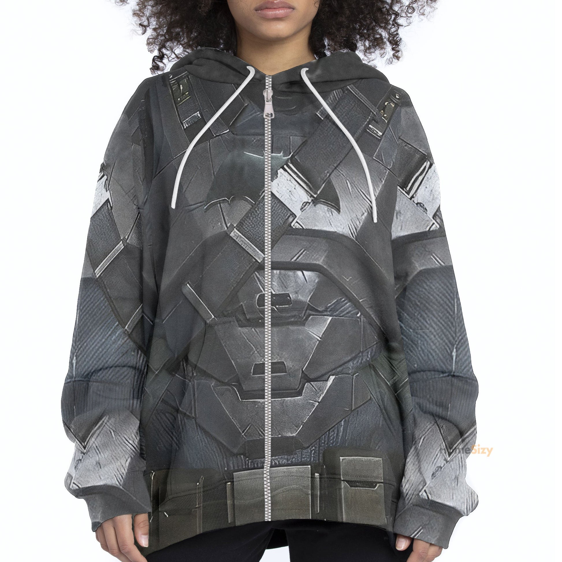  DC Batman's Bulky Power Suit Custom Cosplay Costume Hoodie QT302035Hf