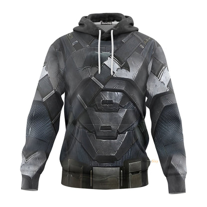  DC Batman's Bulky Power Suit Custom Cosplay Costume Hoodie QT302035Hf