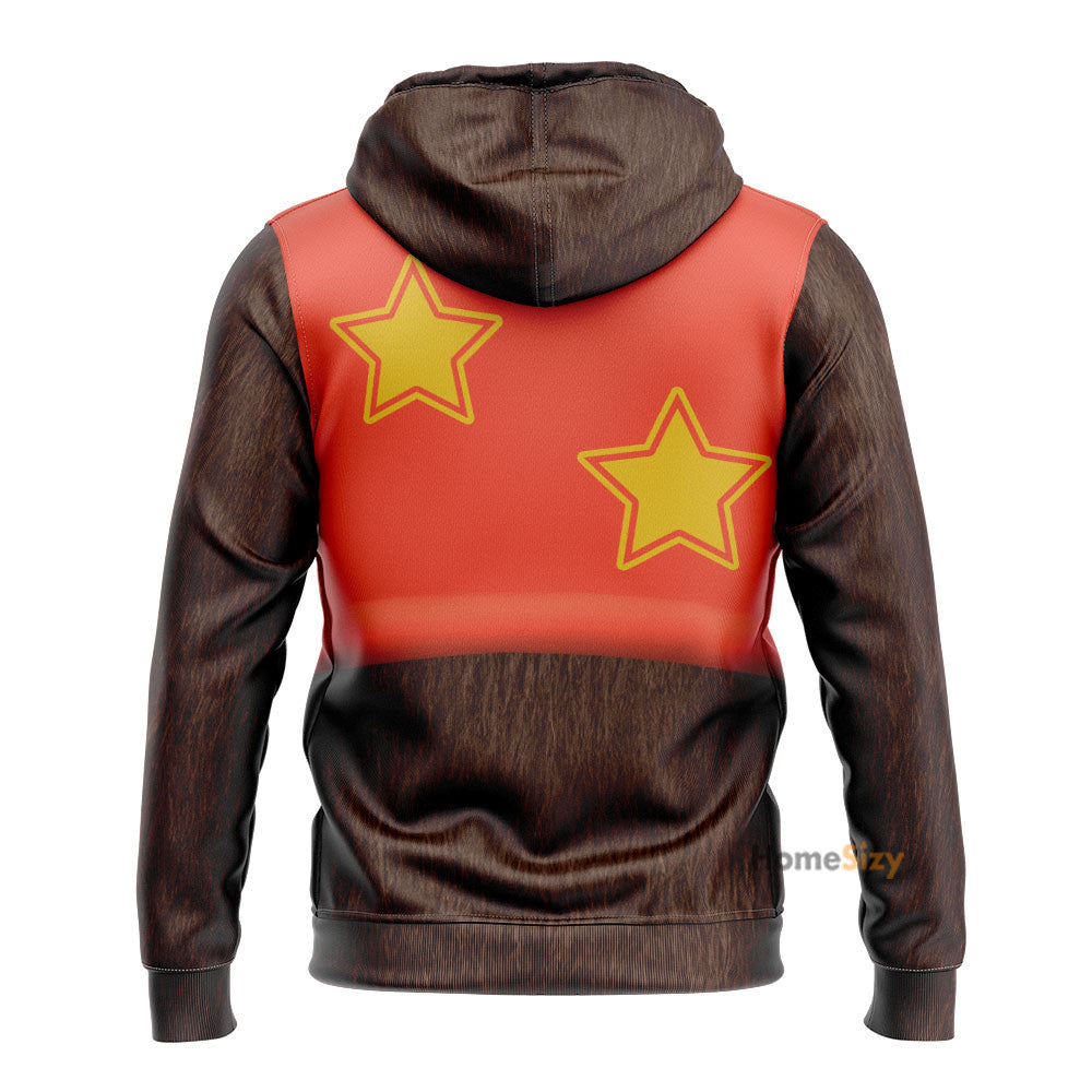 QT205060Hc Diddy Kong Custom Cosplay Costume Tshirt Hoodie
