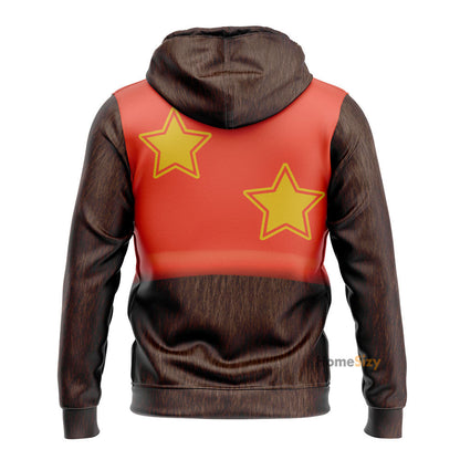 QT205060Hc Diddy Kong Custom Cosplay Costume Tshirt Hoodie