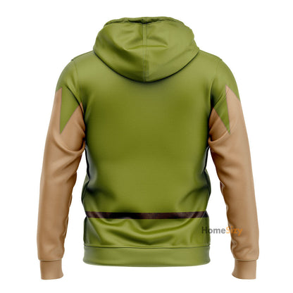  Peter Pan Custom Cosplay Costume Hoodie Tshirt QT209317