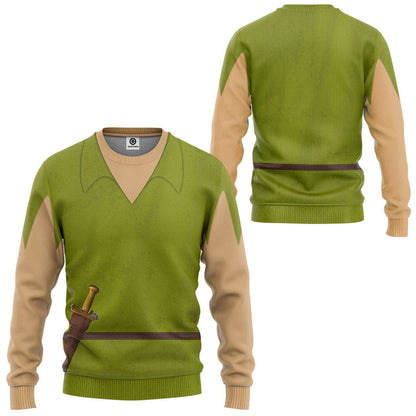  Peter Pan Custom Cosplay Costume Hoodie Tshirt QT209317