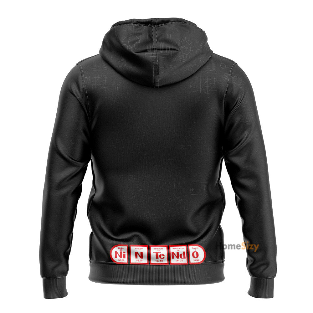  Nintendo and Chemistry - Hoodie QT309563