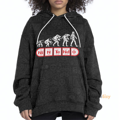  Nintendo and Chemistry - Hoodie QT309563