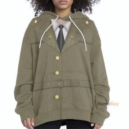 Peggy Carter Custom Cosplay Costume Hoodie QT308415