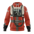  SW Luke Skywalker Pilot Custom Hoodie QT211684Hf