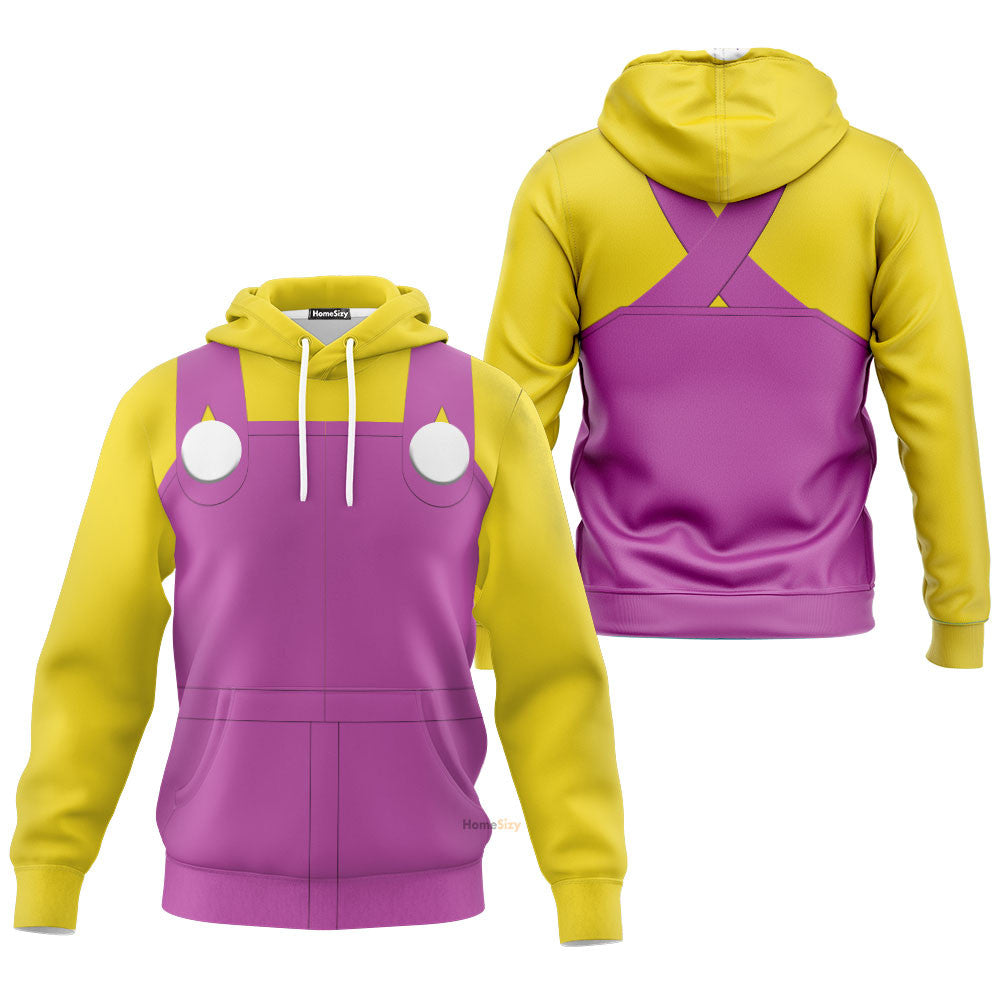 Mrio Wario - Cosplay Costume Hoodie QT206327