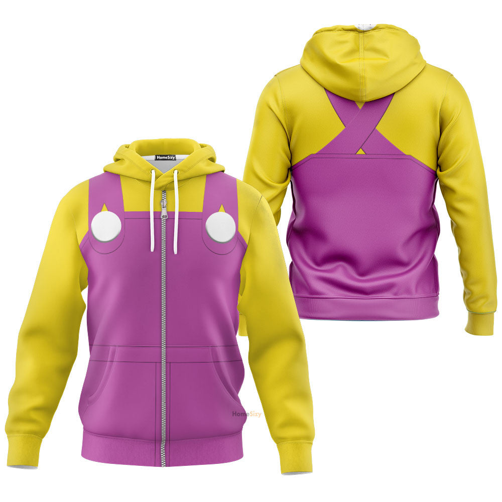 Mrio Wario - Cosplay Costume Hoodie QT206327