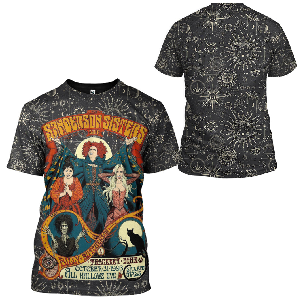  Vintage Hocus Pocus Custom Tshirt Hoodie Apparel