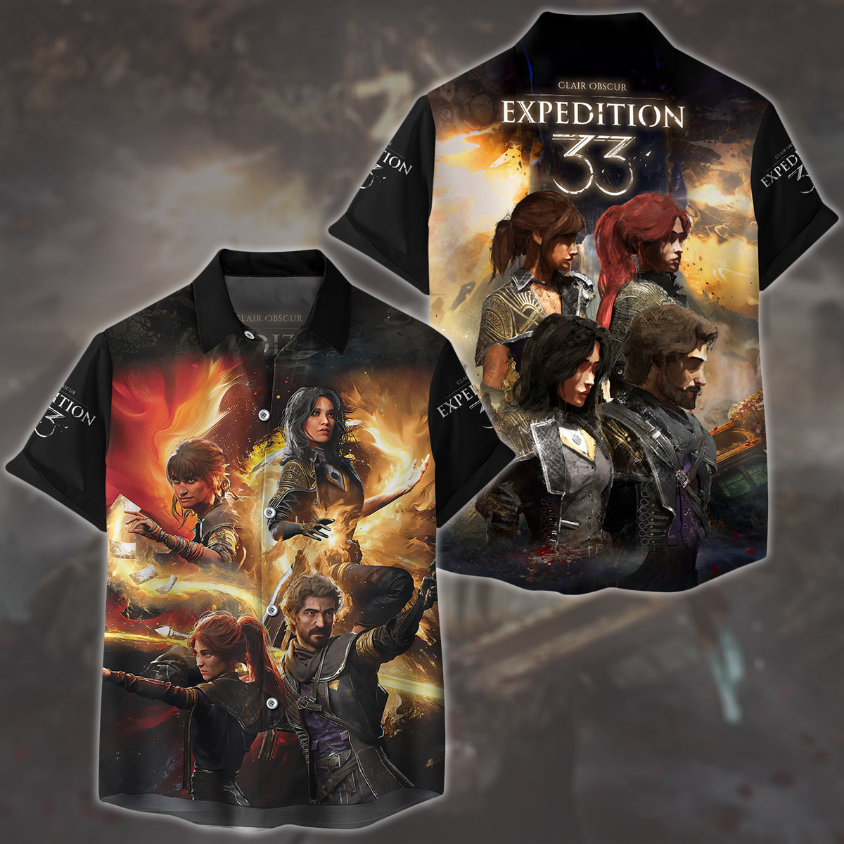 Clair Obscur: Expedition 33 Video Game All Over Printed T-shirt Tank Top Zip Hoodie Pullover Hoodie Hawaiian Shirt Beach Shorts Joggers