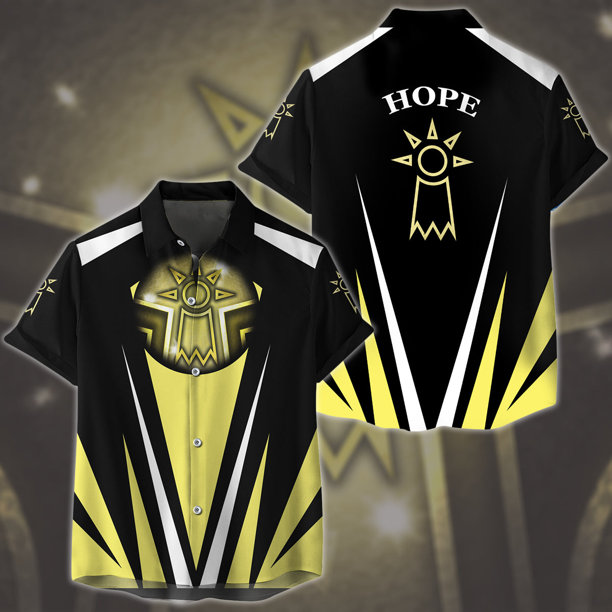Digimon Crest Of Hope Video Game All Over Printed T-shirt Tank Top Zip Hoodie Pullover Hoodie Hawaiian Shirt Beach Shorts Joggers