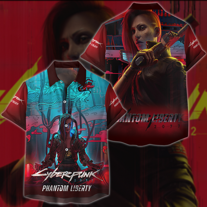Cyberpunk 2077 2.0 Video Game All Over Printed T-shirt Tank Top Zip Hoodie Pullover Hoodie Hawaiian Shirt Beach Shorts Joggers
