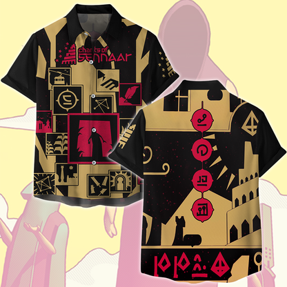 Chants of Sennaar Video Game All Over Printed T-shirt Tank Top Zip Hoodie Pullover Hoodie Hawaiian Shirt Beach Shorts Joggers