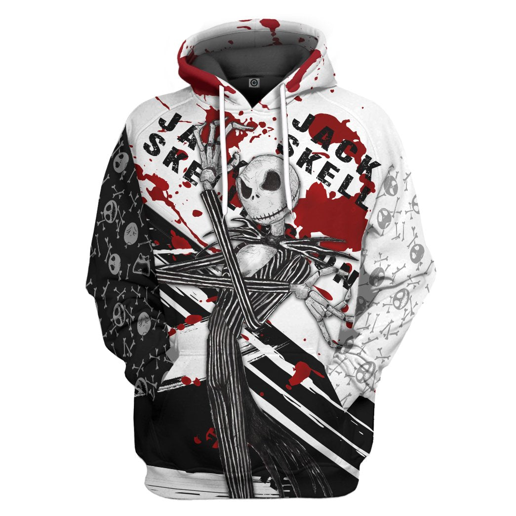  TNBC Shirt Jack Skellington Horror Version T-shirt TNBC Hoodie
