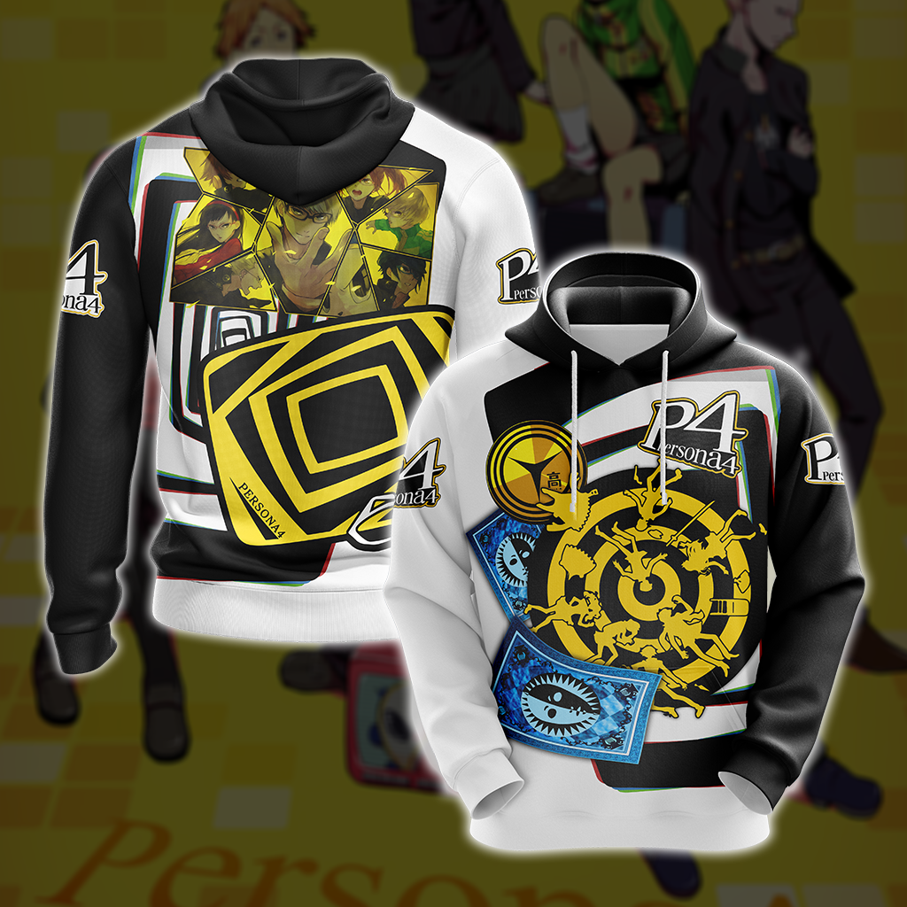 Persona 4 Symbols Unisex 3D T-shirt Zip Hoodie Pullover Hoodie