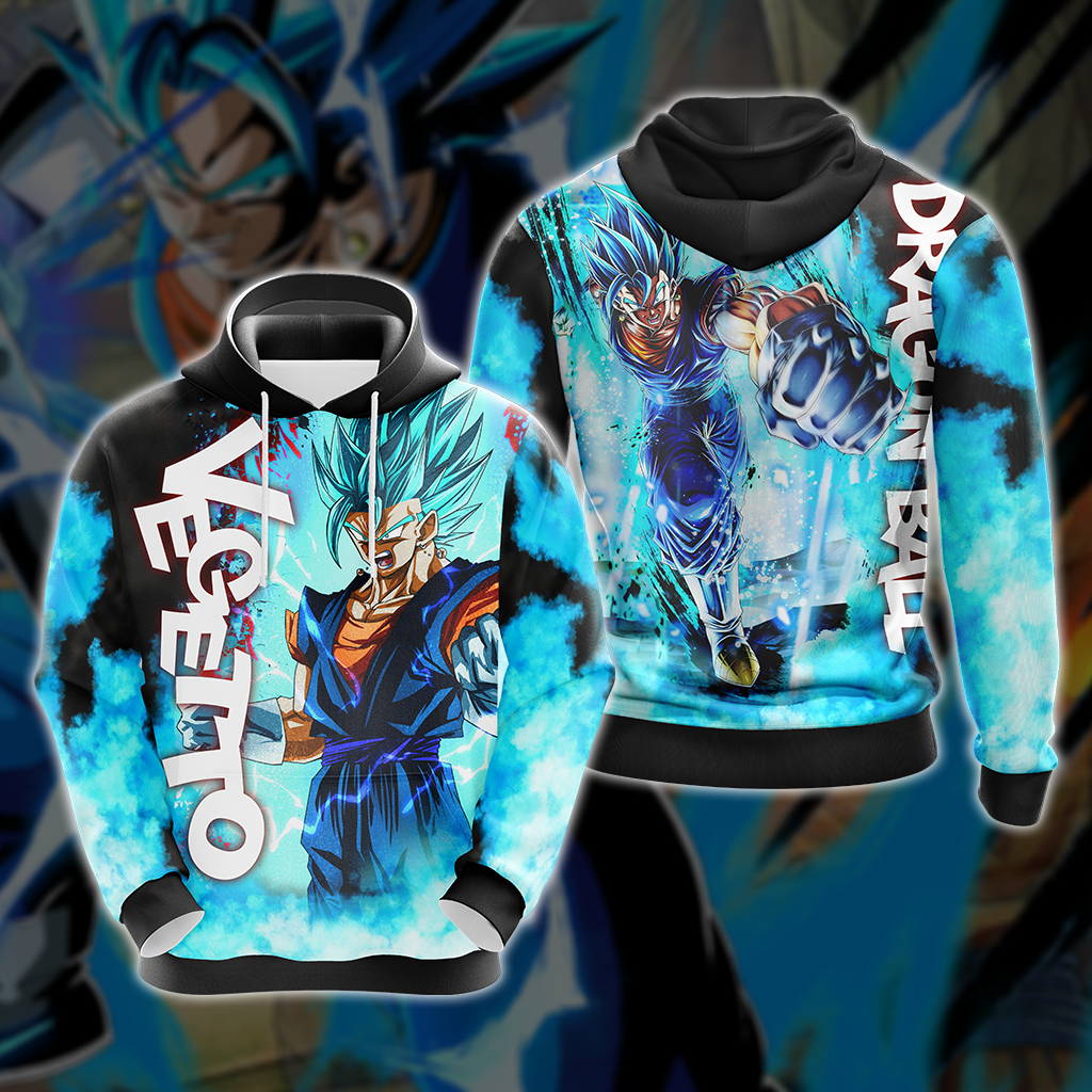 Dragon Ball Vegetto Unisex 3D T-shirt Zip Hoodie Pullover Hoodie