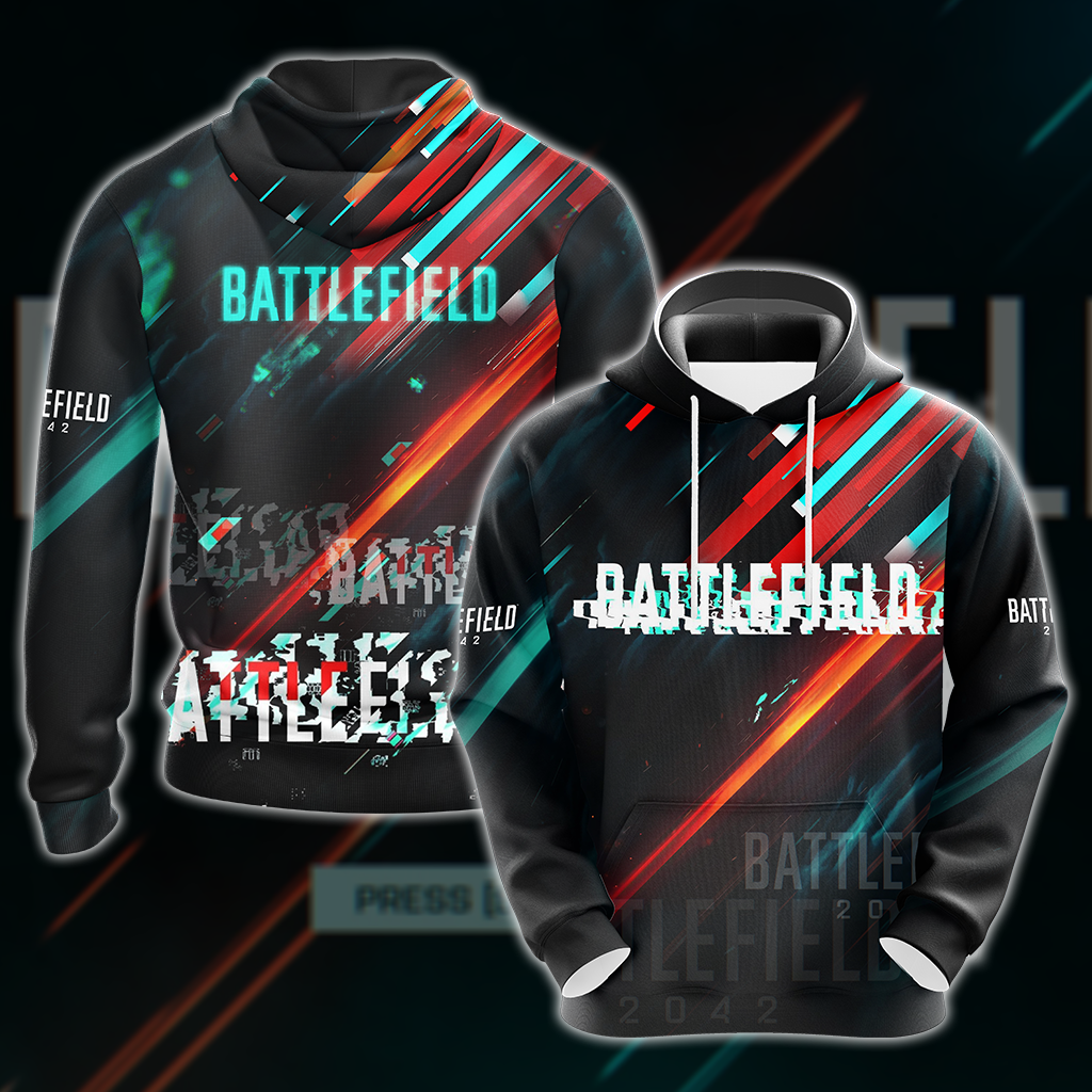 Battlefield 2042 All Over Print T-shirt Tank Top Zip Hoodie Pullover Hoodie Hawaiian Shirt
