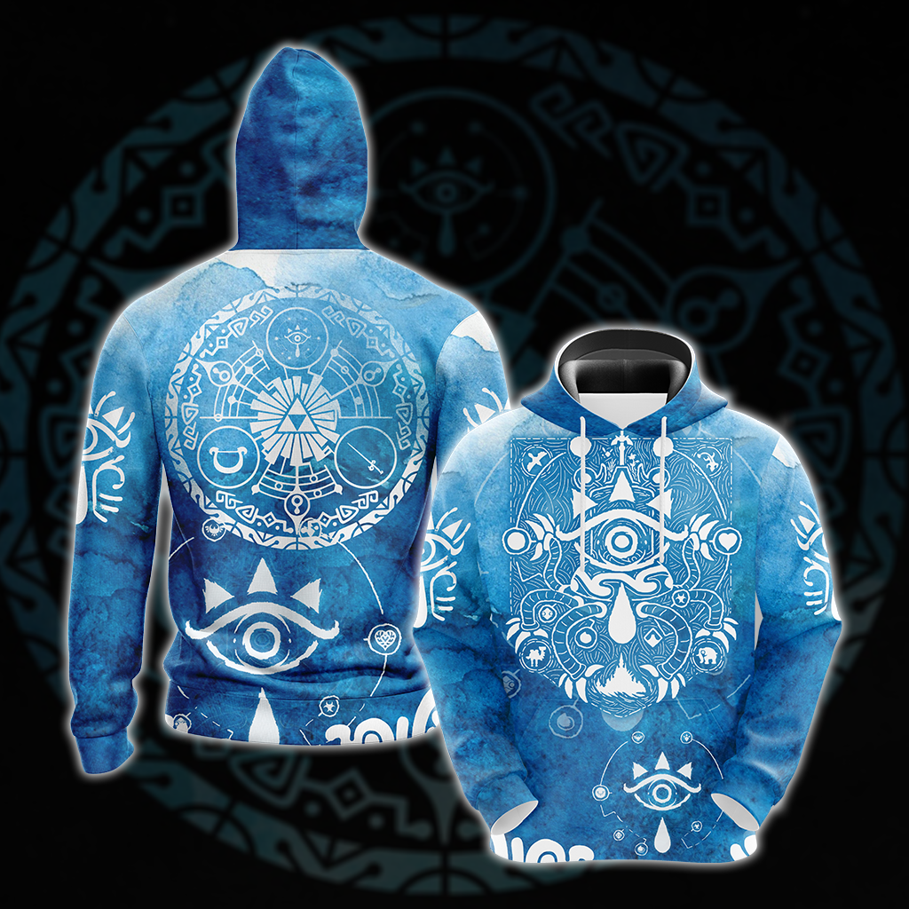 The Legend of Zelda All Over Print T-shirt Tank Top Zip Hoodie Pullover Hoodie