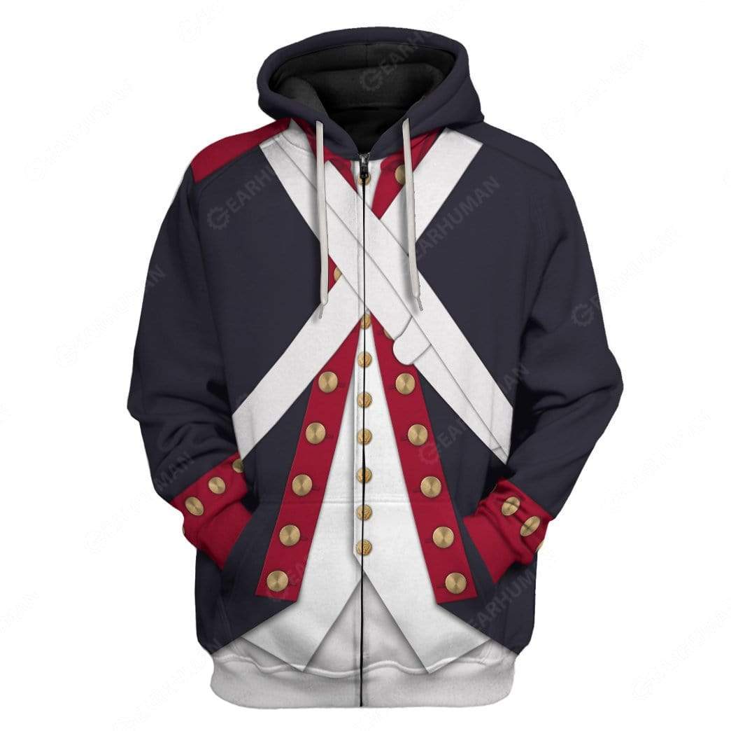 Hoodie Custom Continental Army Apparel