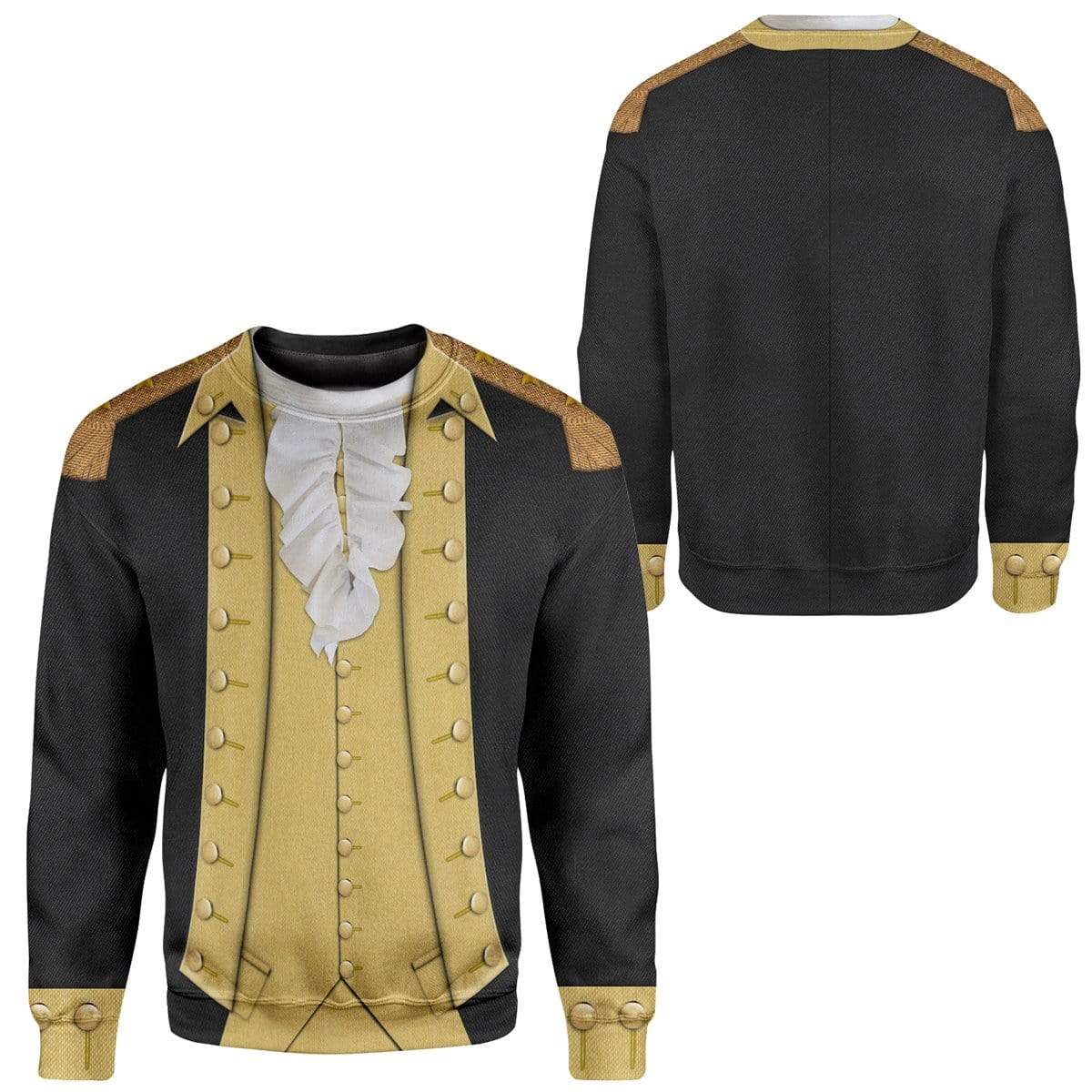 Hoodie Custom George Washington T-shirt - Hoodies - Sweater Apparel