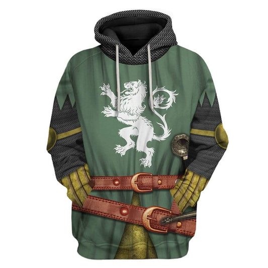 Hoodie Custom Medieval Knight Apparel
