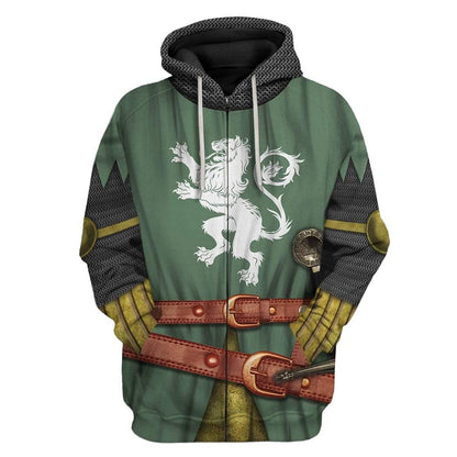 Hoodie Custom Medieval Knight Apparel