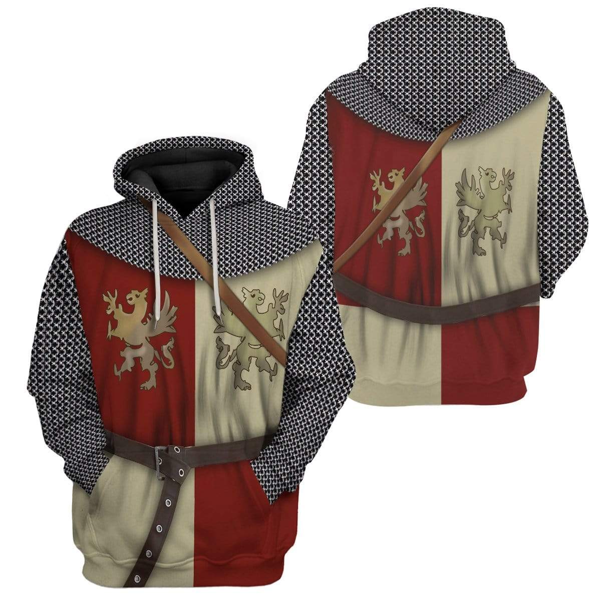 Hoodie Custom Polish Knight Apparel