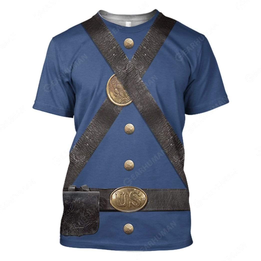 Hoodie Custom Union Infantry Uniform in Civil War Apparel