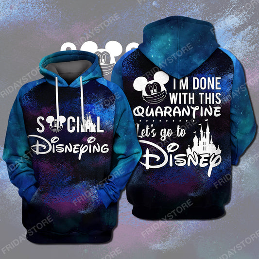  DN T-shirt Social I'm Done With This Quarantine T-shirt Awesome DN Quarantine Hoodie Sweater Tank