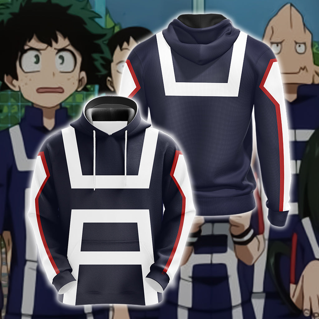 My hero Academia 3D T-shirt Zip Hoodie Pullover Hoodie