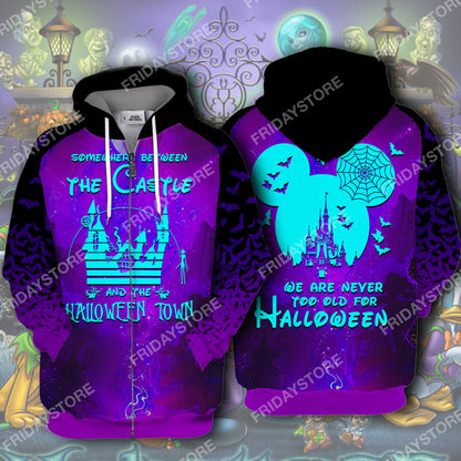  DN T-shirt Somewhere Between The Castle And The Halloween Town T-shirt High Quality DN Halloween Hoodie Sweater Tank