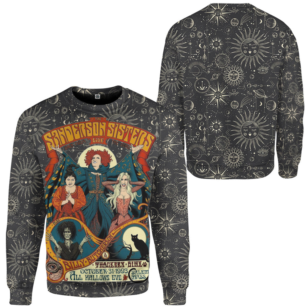  Vintage Hocus Pocus Custom Tshirt Hoodie Apparel