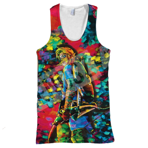 Legend Of Zelda T-shirt Botw Link Hyrule's Symbol T-shirt Legend Of Zelda Hoodie Legend Of Zelda