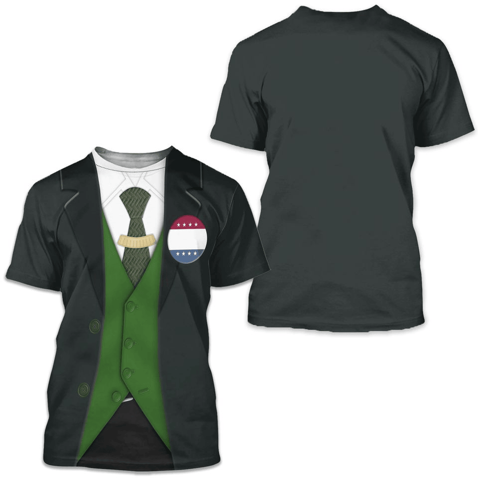 Loki T-Shirt Loki President Tv Series Costume T-Shirt Green Unisex - Trendy Gift For Men & Women