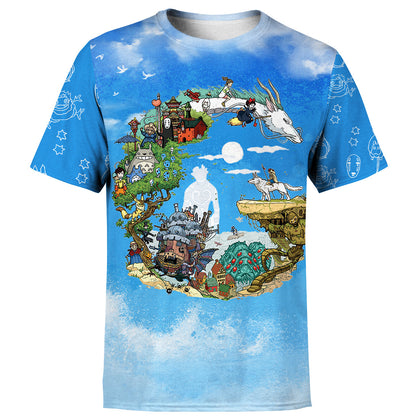 S.Ghibli T-shirt 38 Years Of Studio.G Anime T-shirt Amazing S.Ghibli Hoodie