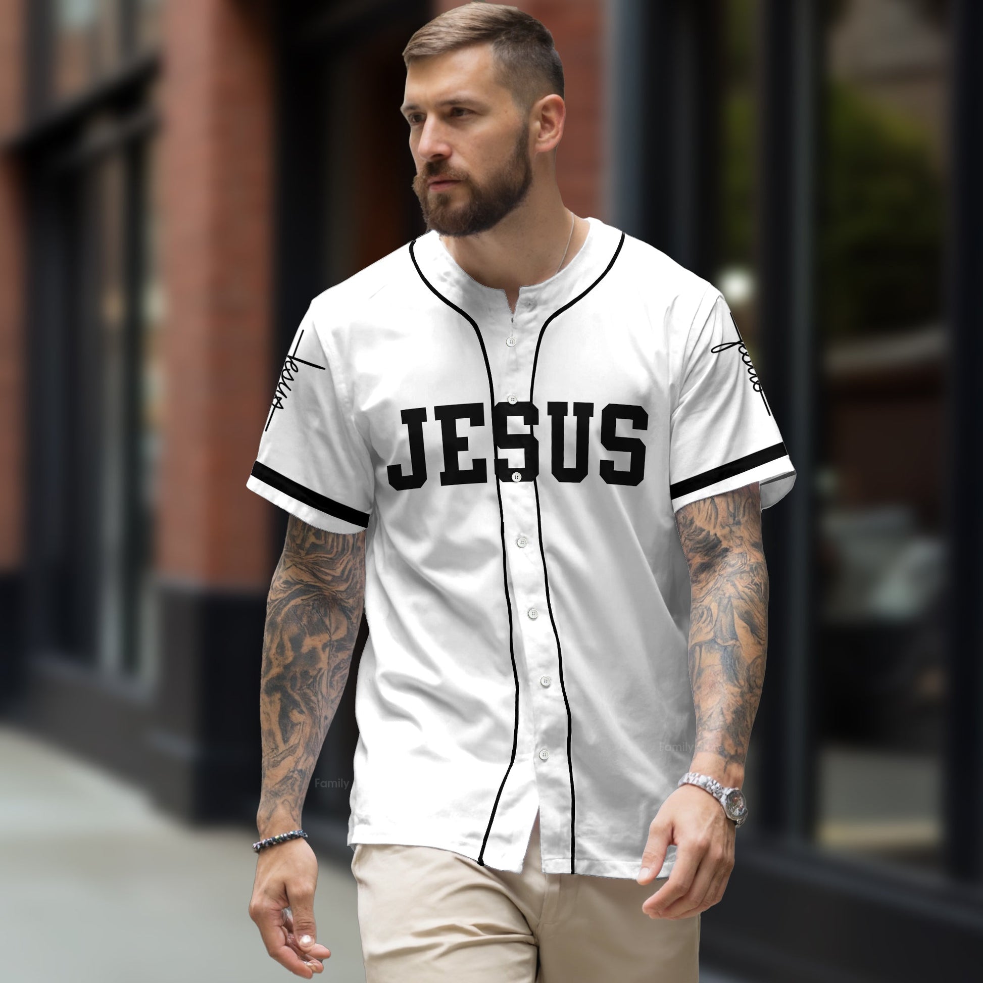 Jesus I feel in love Baseball Tee Jersey Shirt Printed 3D