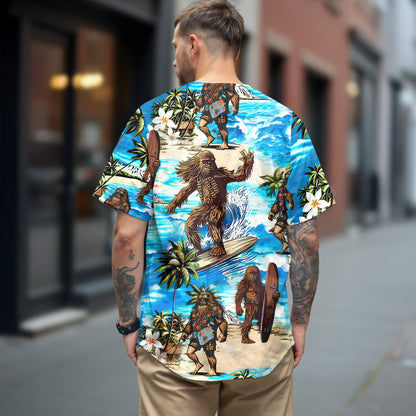 Starwars Chewbacca Surfing - Baseball Jersey - Christant Gift For Him - Family Store
