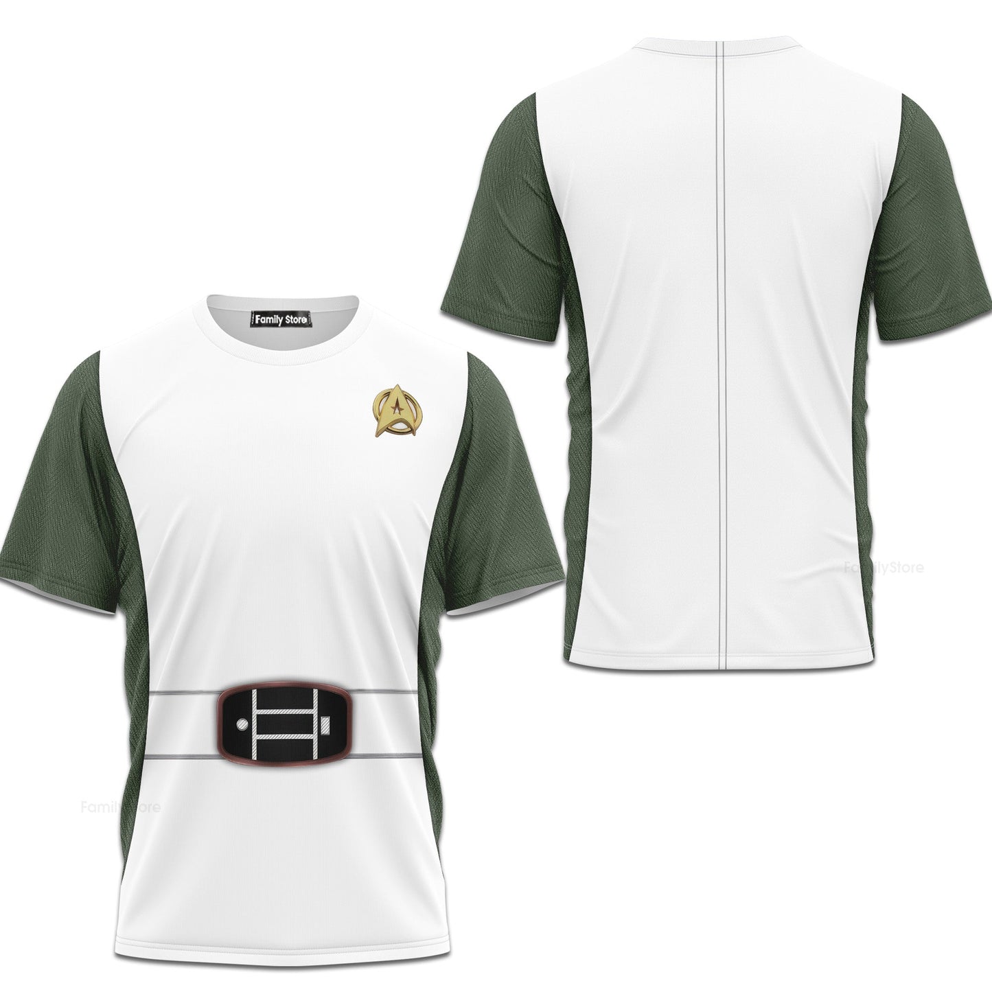 SaTr James T. Kirk Flag Officer Starfleet T-Shirt