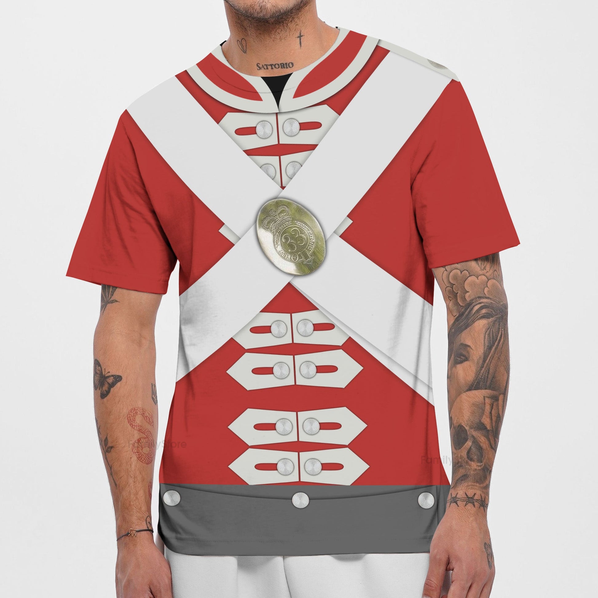 British Army Redcoats T-Shirts For Men