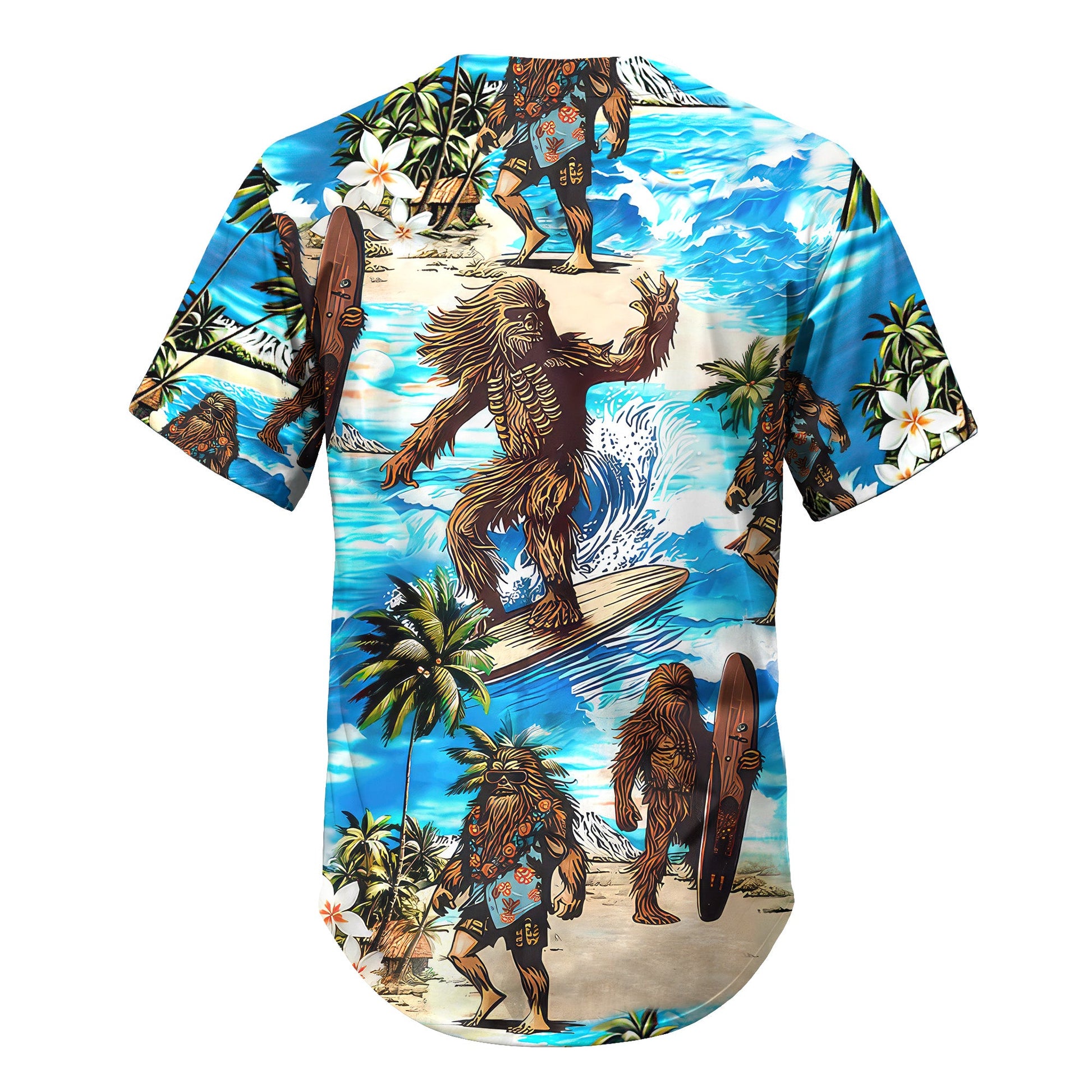 Starwars Chewbacca Surfing - Baseball Jersey - Christant Gift For Him - Family Store