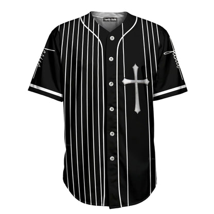 The Savior Jesus Face - Baseball Tee