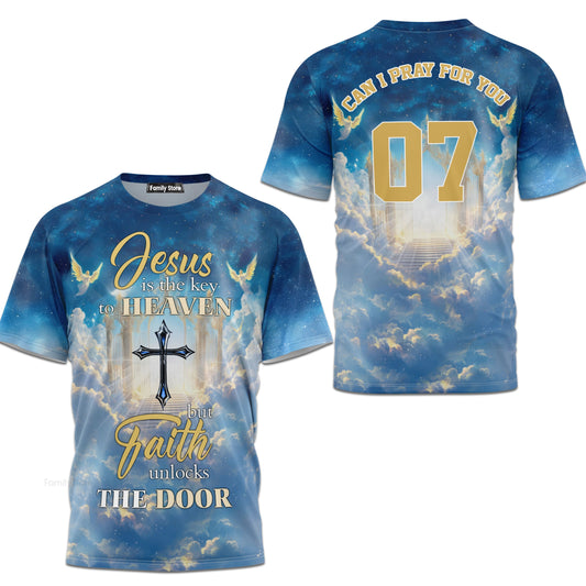Jesus is the Key to Heaven 3D TShirt