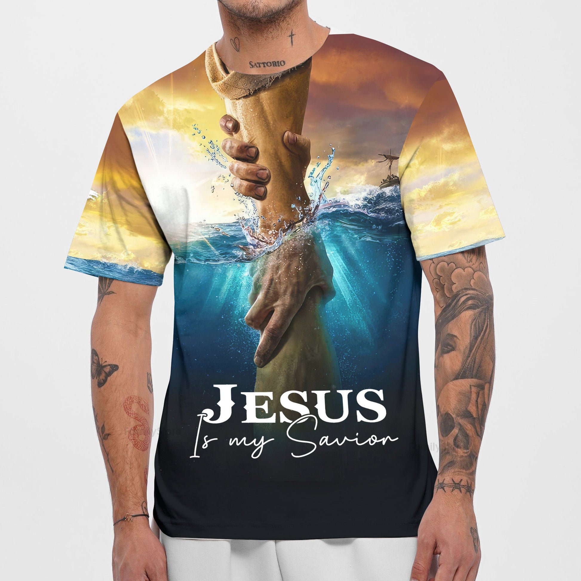 Jesus Is My Savior T-shirt For Men