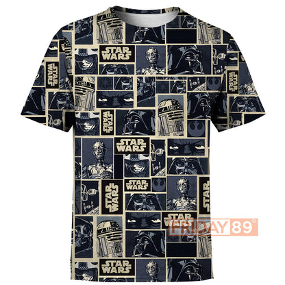  SW T-shirt SW Dark Side Comic T-shirt Amazing High Quality SW Hoodie Sweater Tank 2025