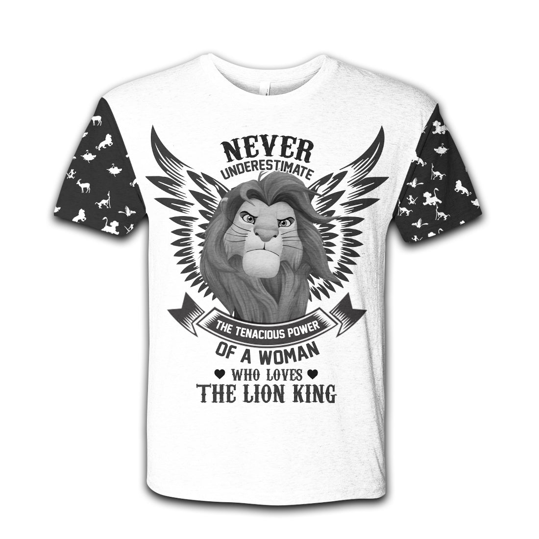LK T-shirt Never Underestimate Lion King T-shirt Awesome DN Hoodie Sweater Tank