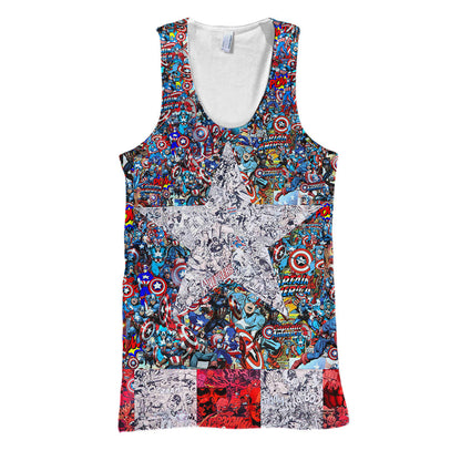  MV Hoodie CA Pattern T-shirt Awesome MV Shirt Sweater Tank 