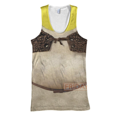  Shrek Hoodie Shrek Cosplay T-shirt Amazing High Quality Shrek Shirt Sweater Tank Shrek Cosplay Costume 2025