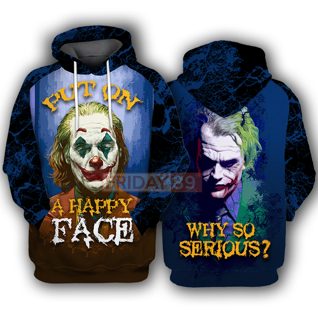  DC Joker Shirt A Happy Face - Why So Serious Shirt Cool DC Joker Hoodie Sweater Tank