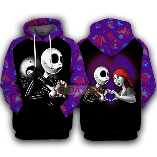 TNBC T-shirt Jack Nightmare Matching Couple T-shirt DN Hoodie Shirt